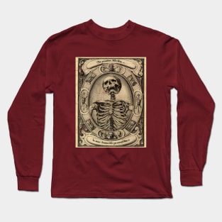 Laughing Skeleton Long Sleeve T-Shirt